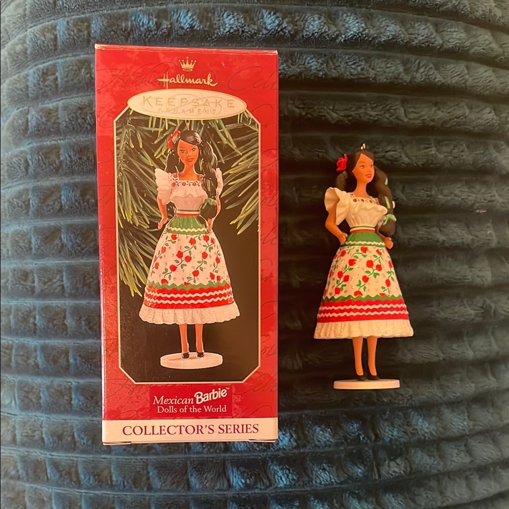 Hallmark Keepsake Mexican Barbie 1998 Ornament